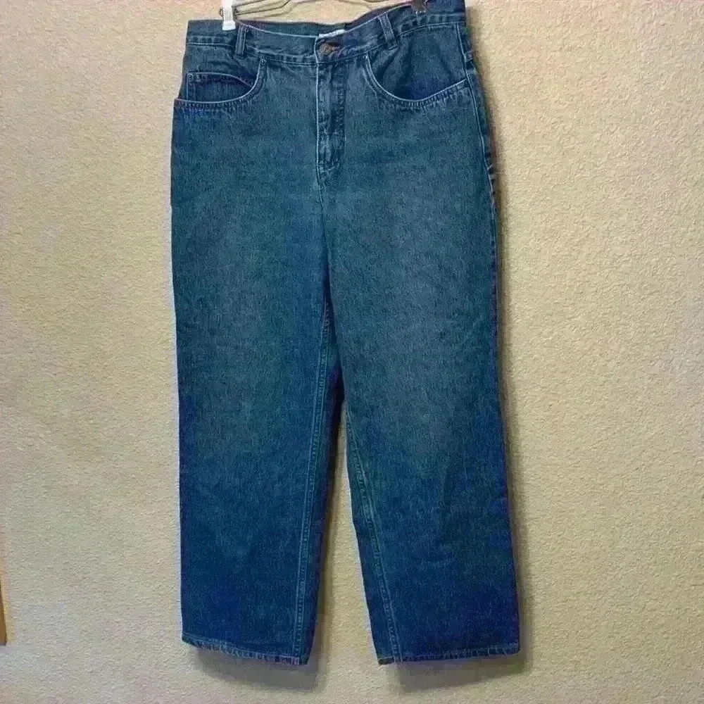 Pendleton straight leg jean sz 12 90s cowgirlcore farm ranch medium wash casual